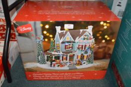 *Disney Animated Holiday House with Light & Music