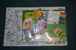*Crayola Giant Marker and Watercolour Drawing Set