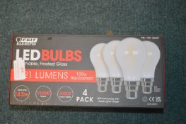 *Feit LED Dimmable Light Bulb 4pk