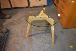 *Two Glass Topped Tables (one requires repair)