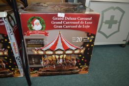 *Mr Christmas Grand Deluxe Musical LED Carousel