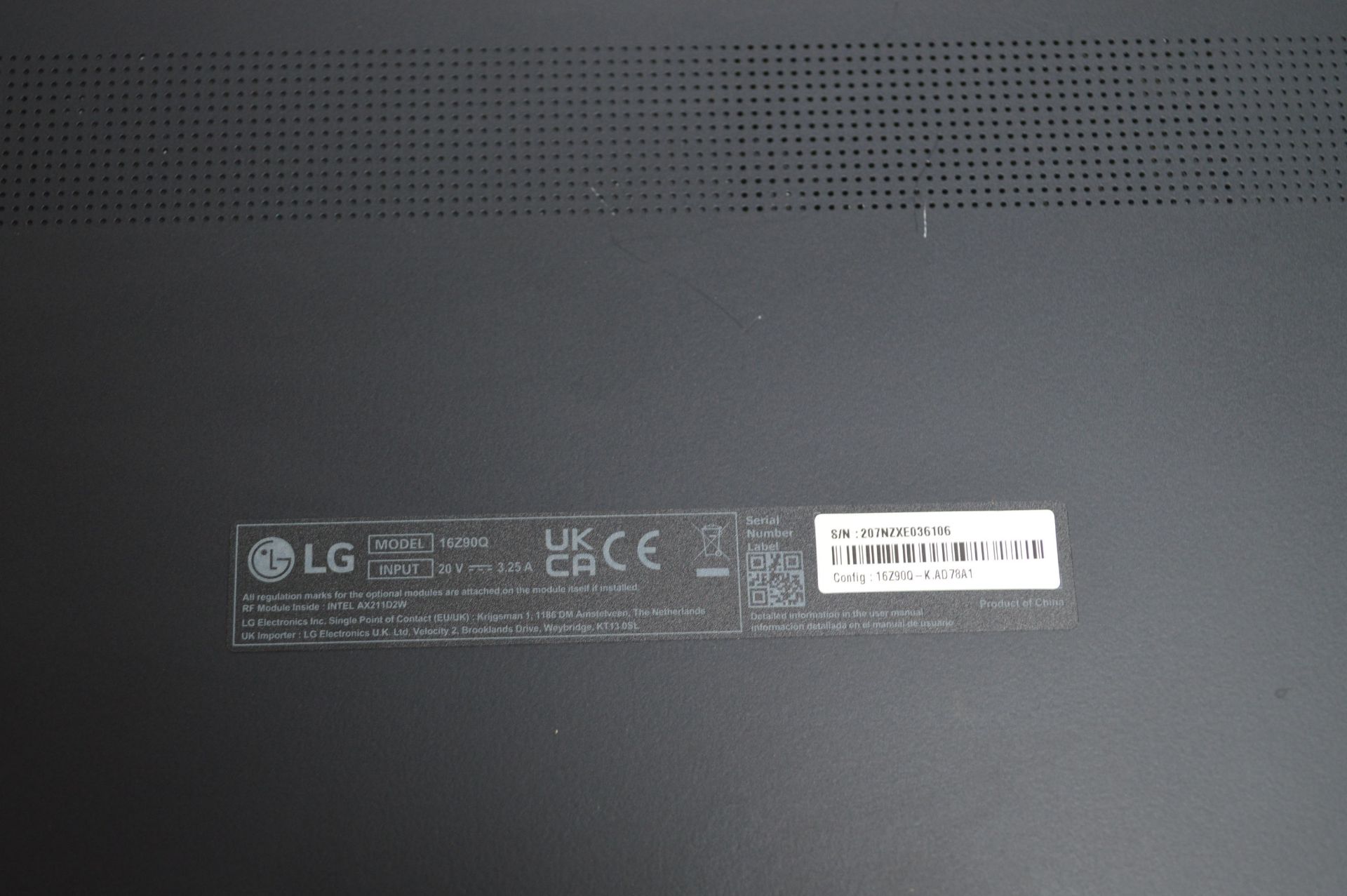 *LG Gram 40.6cm Notebook Computer, Intel Evo Core - Image 2 of 2