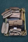 *15 Pairs of Salvage Spectacle Frames Including Ra