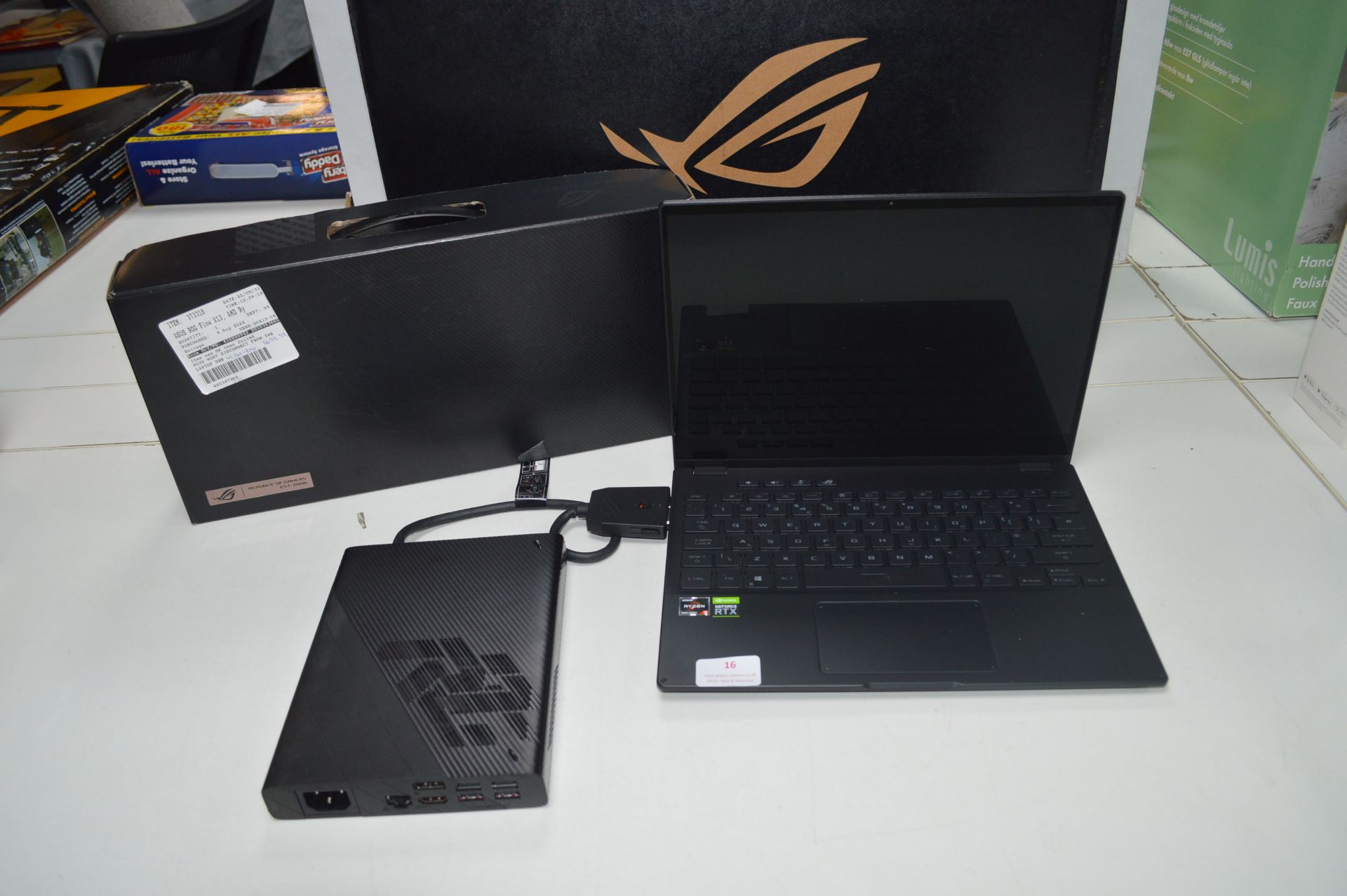 *Asus ROG Laptop Computer plus ROG Flow X13 - Image 2 of 4