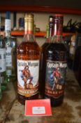 *6x 70cl of Assorted Captain Morgan Rums