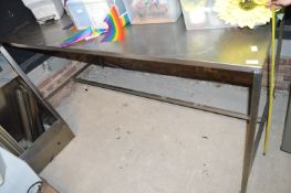 Stainless Steel Preparation Table 190x95cm 86cm hi