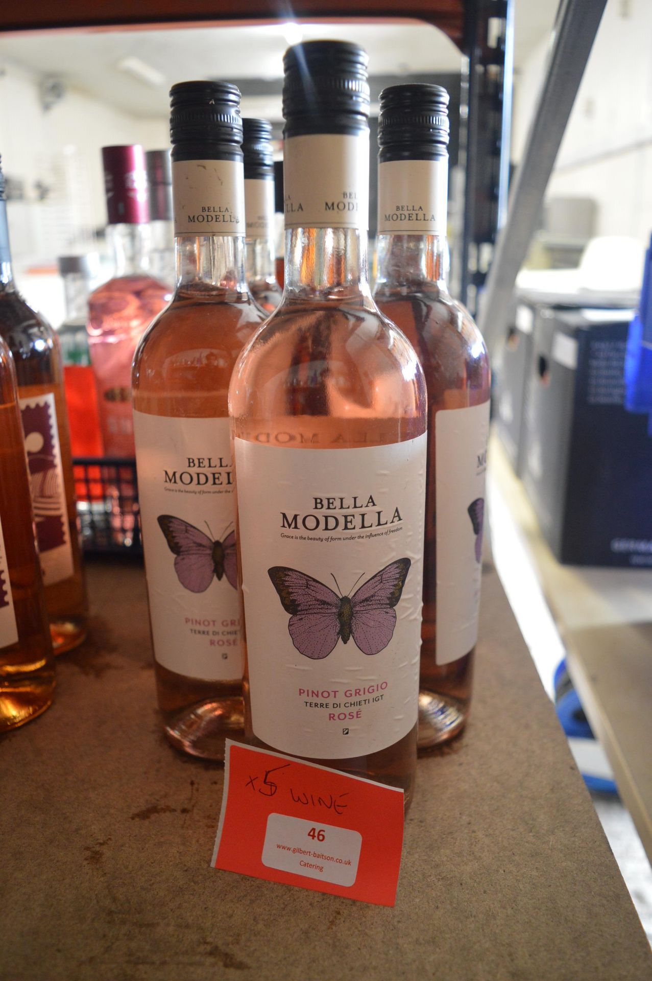 *5x 75cl of Bella Modella Pinot Grigio