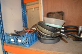 Quantity of Baking Trays, Frying Pans, Colander, K