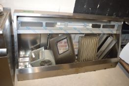 Mec Italy Stainless Steel Extractor Hood with Leng