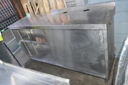 Stainless Steel Preparation Cabinet with Sliding D