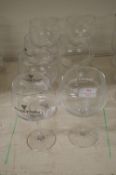 10 Large Gin Glasses Branded Fever Tree and Whitle
