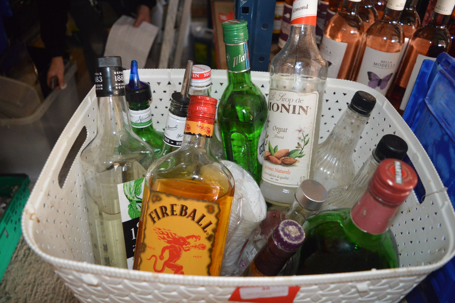*Assorted Part Bottles of Spirits and Liqueurs etc