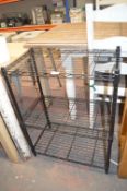 Adjustable Metal Rack 57cm wide 70cm high