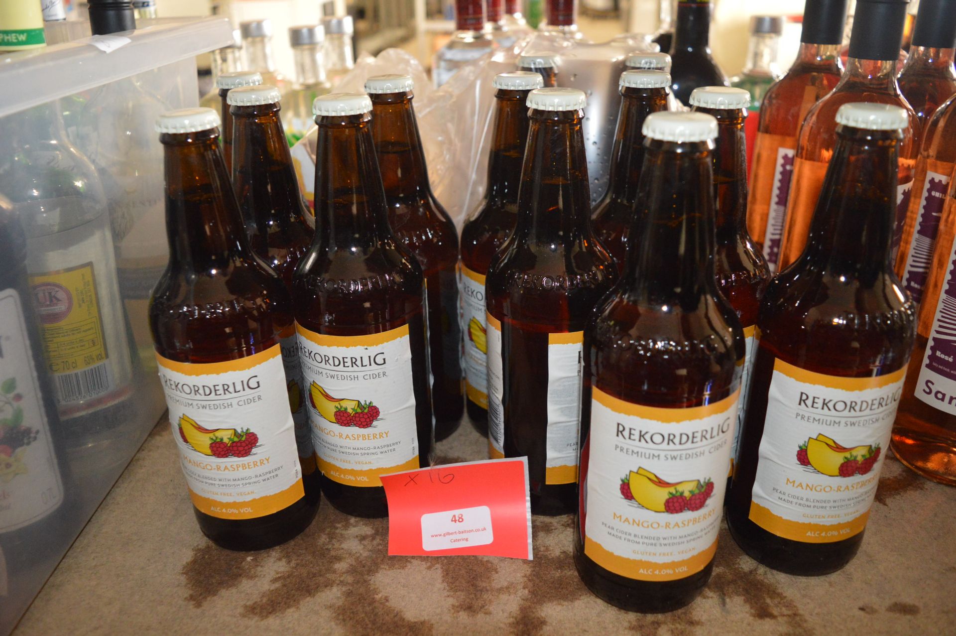 *~16 Bottles of Rekorderlig Mango & Raspberry Cide