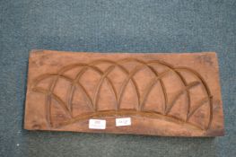 *Period Antique Carved Wooden Mould for Plaster Architectural Detail