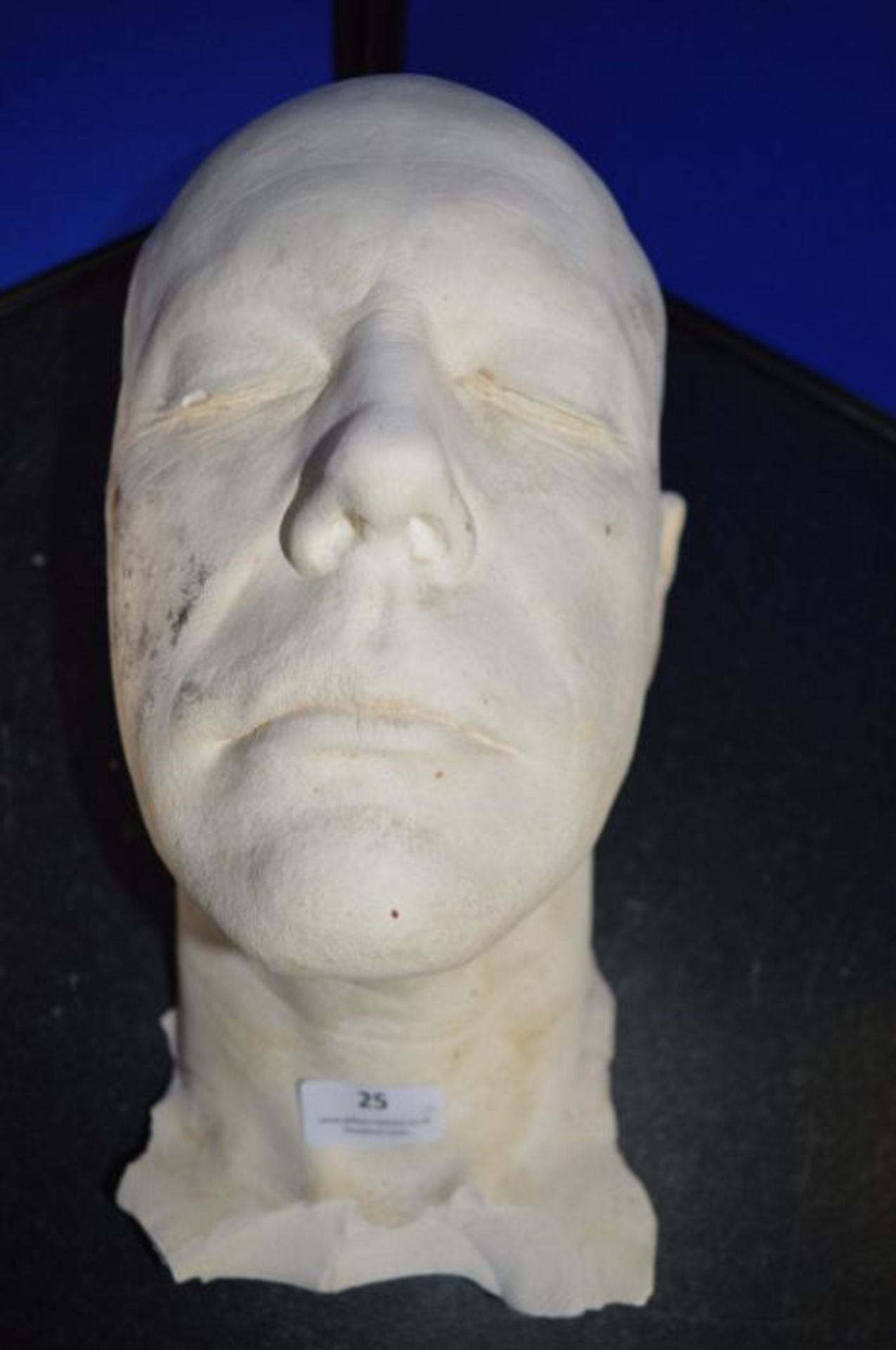 *Plaster Life Cast Half Bust of Jim Graham - Image 2 of 4