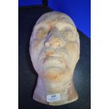 *Male Plaster Half Bust