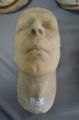 *Plaster Face Cast of Thomas Budden