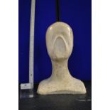 *Plaster Bust for the Scream marked Jane Seymour