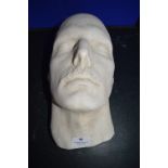 *Plaster Face Cast of Christopher Reed