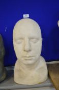 *Plaster Male Bust