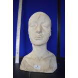*Plaster Head & Shoulders Bust of Jane Seymour