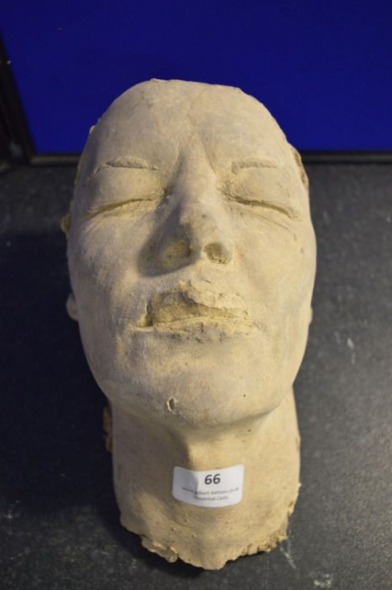 *Plaster Facial Cast of Glenda Jackson - Image 2 of 4