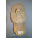 *Plaster Face Cast of MR R.C. Darling 1923