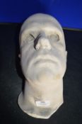 *Plaster Face Cast of John Puthiin