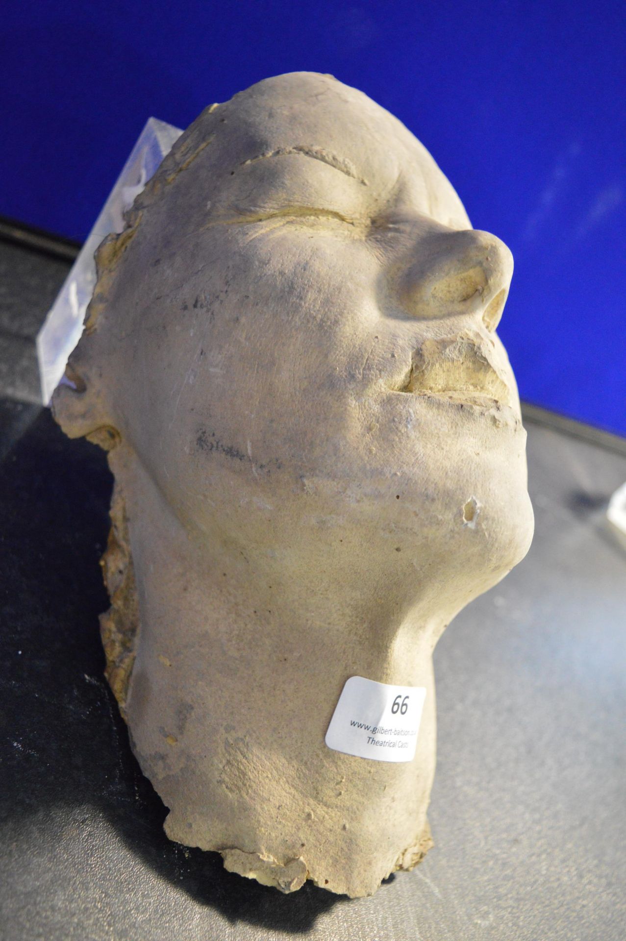 *Plaster Facial Cast of Glenda Jackson - Image 3 of 4