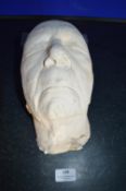 *Plaster Face Cast of Indian Actress Zohra Sehgal