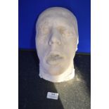 *Plaster Face Cast of Keith Allen marked Job