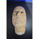 *Facial Life Cast of John Pertwee for Doctor Who 11” height