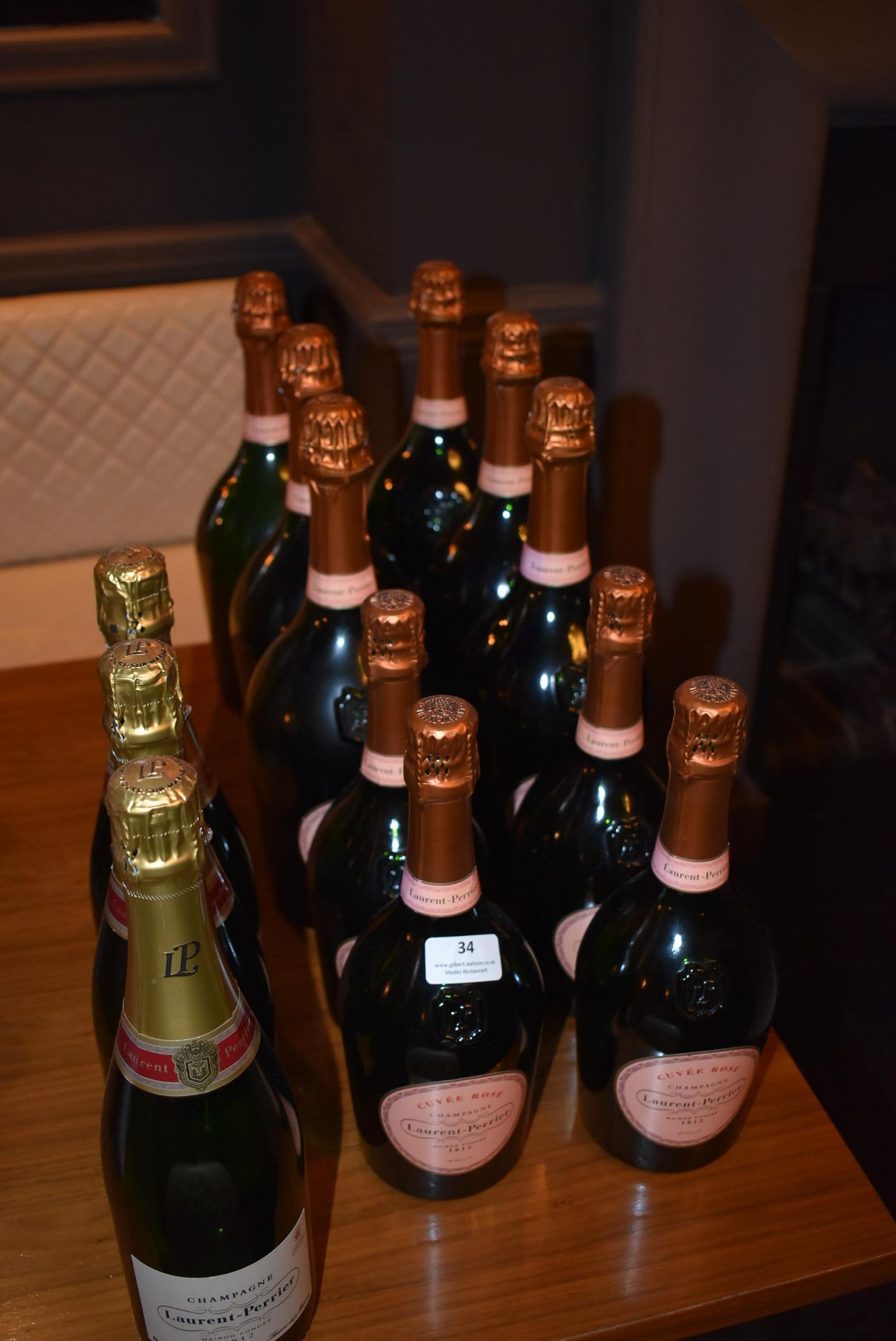 *Assortment of Display Champagne Bottles