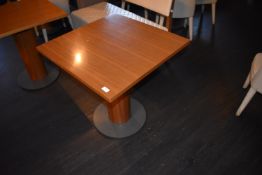 *Square Pedestal Table 70x70cm