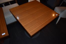 *Square Pedestal Table 70x70cm