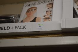 *Eighteen Packs of 4 Protective Face Shields