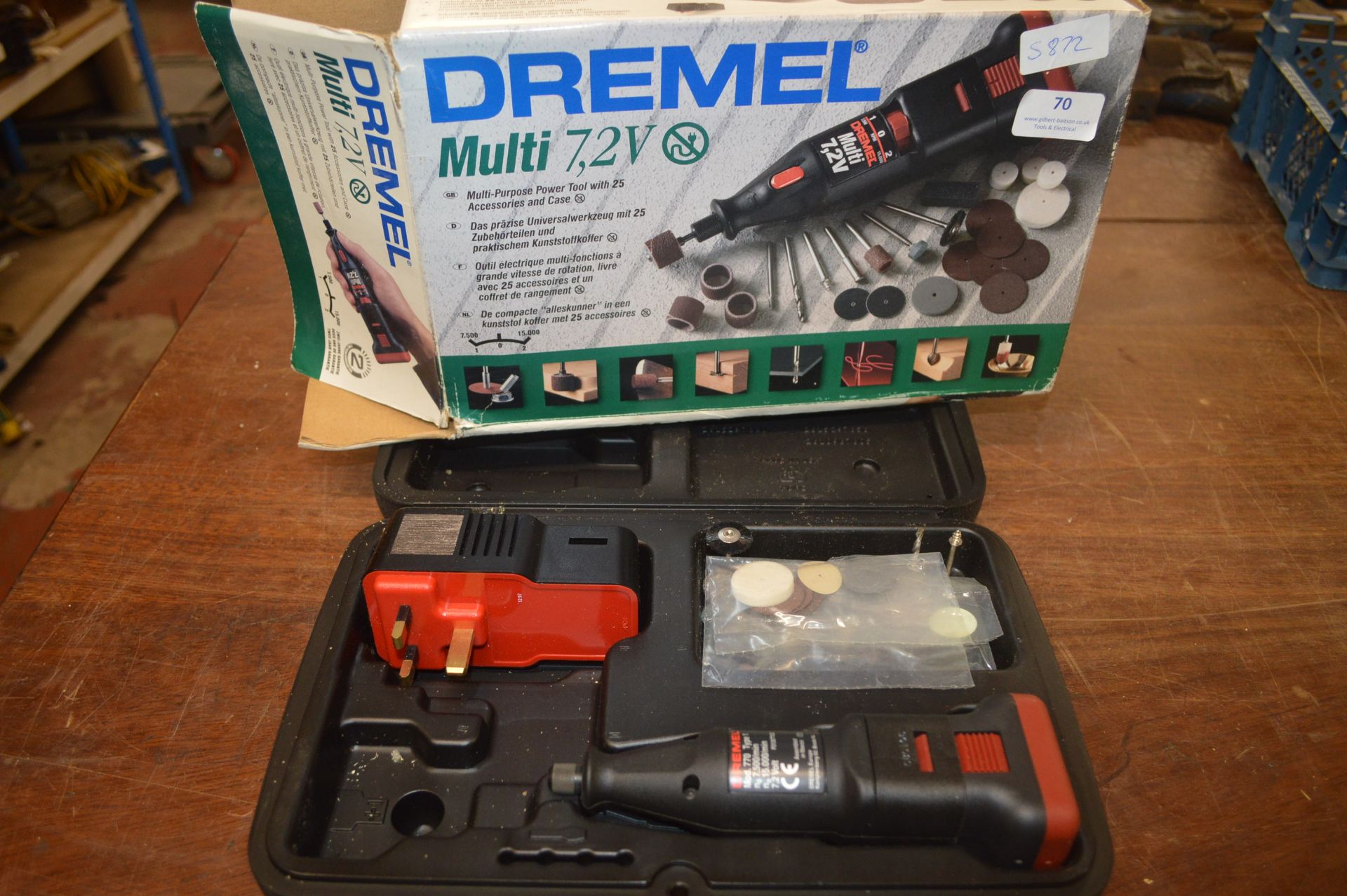 Dremel Multi 7.2v Rotary Multitool