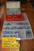 *Five Boxes of Assorted Spring Clips, Springs, Spl