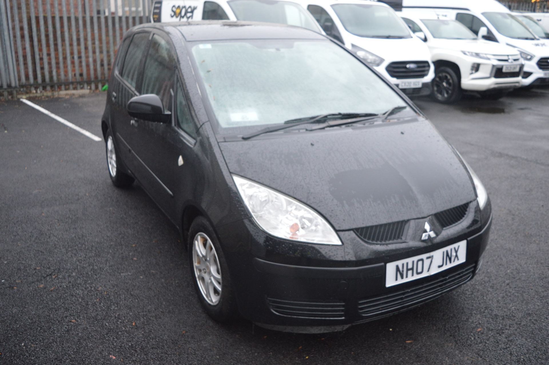 Mitsubishi Colt CZi 5-Door Hatchback (black) Reg: NH07 JNX, Mileage: 94369