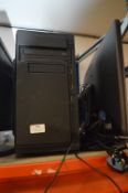 *Desktop PC with Monitor, Keyboard and Mouse