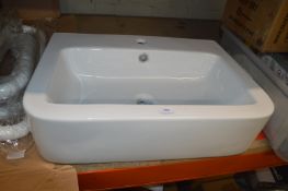 *Semi Recessed Wash Hand Basin SKU-8050N