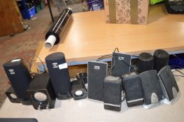 *Eight Assorted Speakers, and a Set of Platinum JB