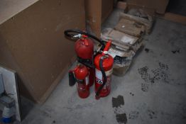 *Two CO2 Fire Extinguishers and One Foam Fire Extinguisher