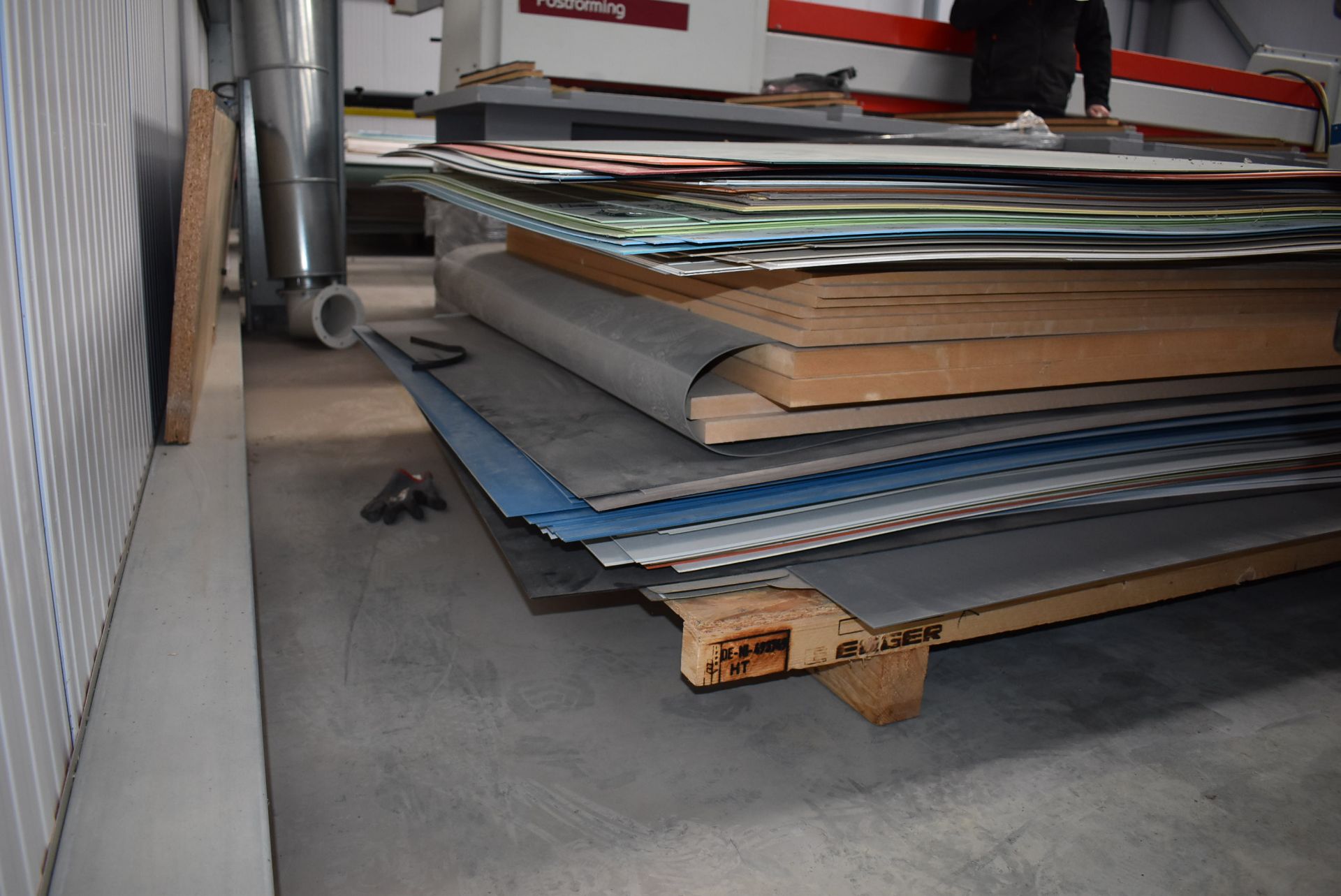 *Large Quantity of Assorted Laminate Sheeting (various colours and textures), and 8x4 Sheets of - Image 2 of 7