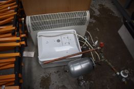 *Electric Water Heater and a Convector Heater