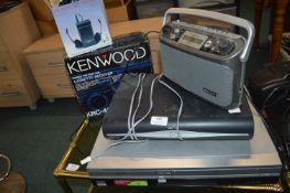 Roberts Radio, Kenwood Car Cassette Receiver, etc.