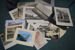 Collection of Large Mounted Photographs