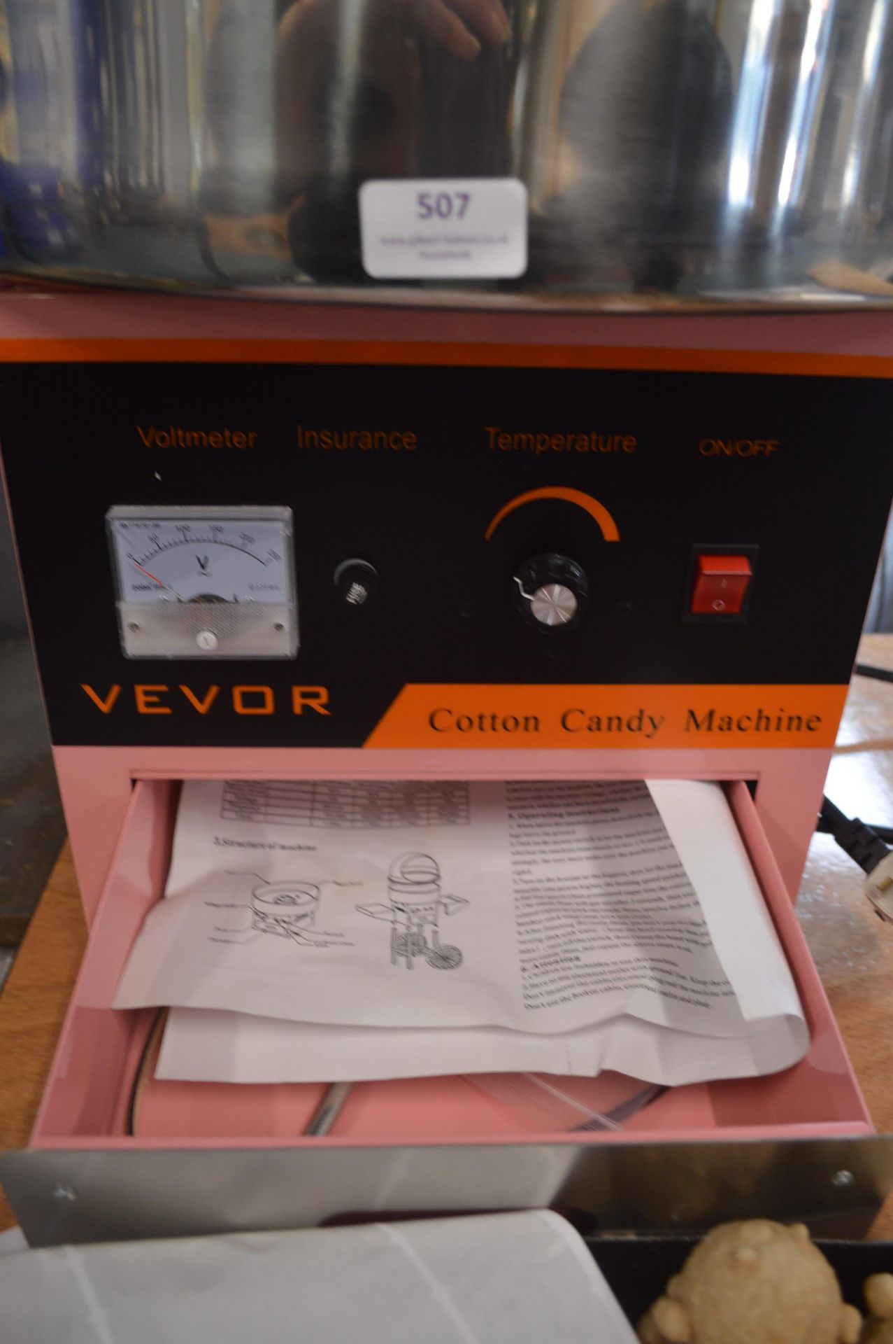 Vevor Candy Floss Machine - Image 3 of 3