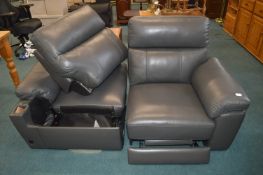 *Two Mismatched Reclining Sofa Sections